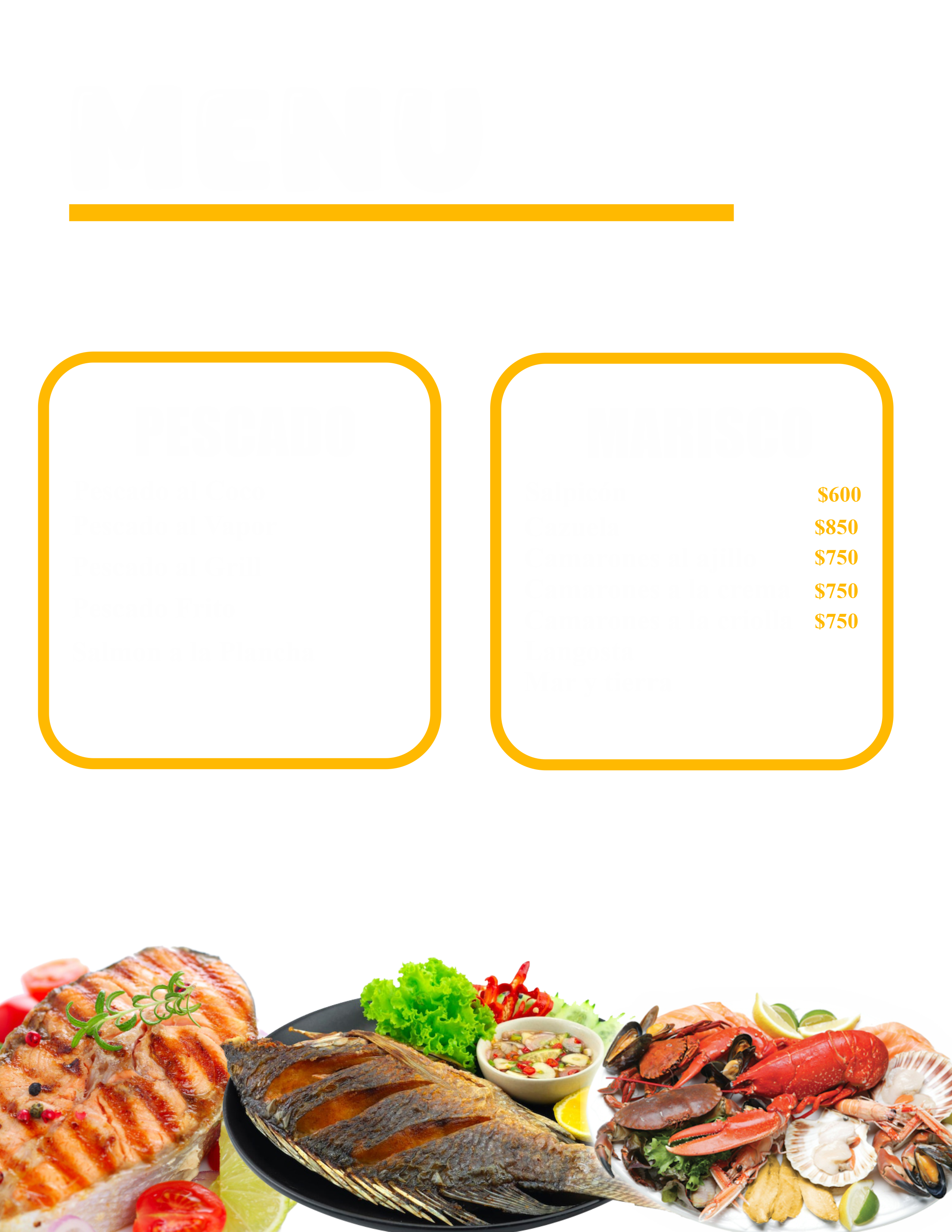 Pescado y Marisco